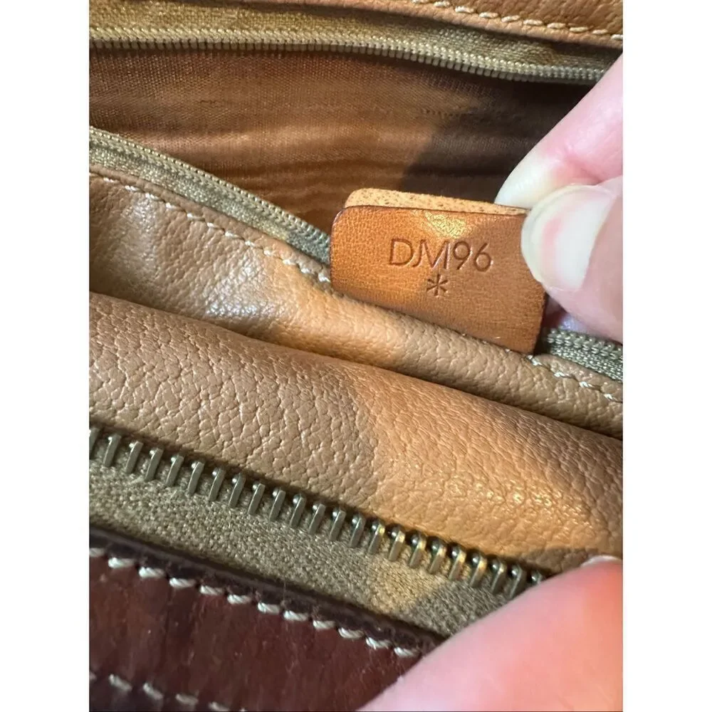 Celine Brown Patterned Toiletry Bag